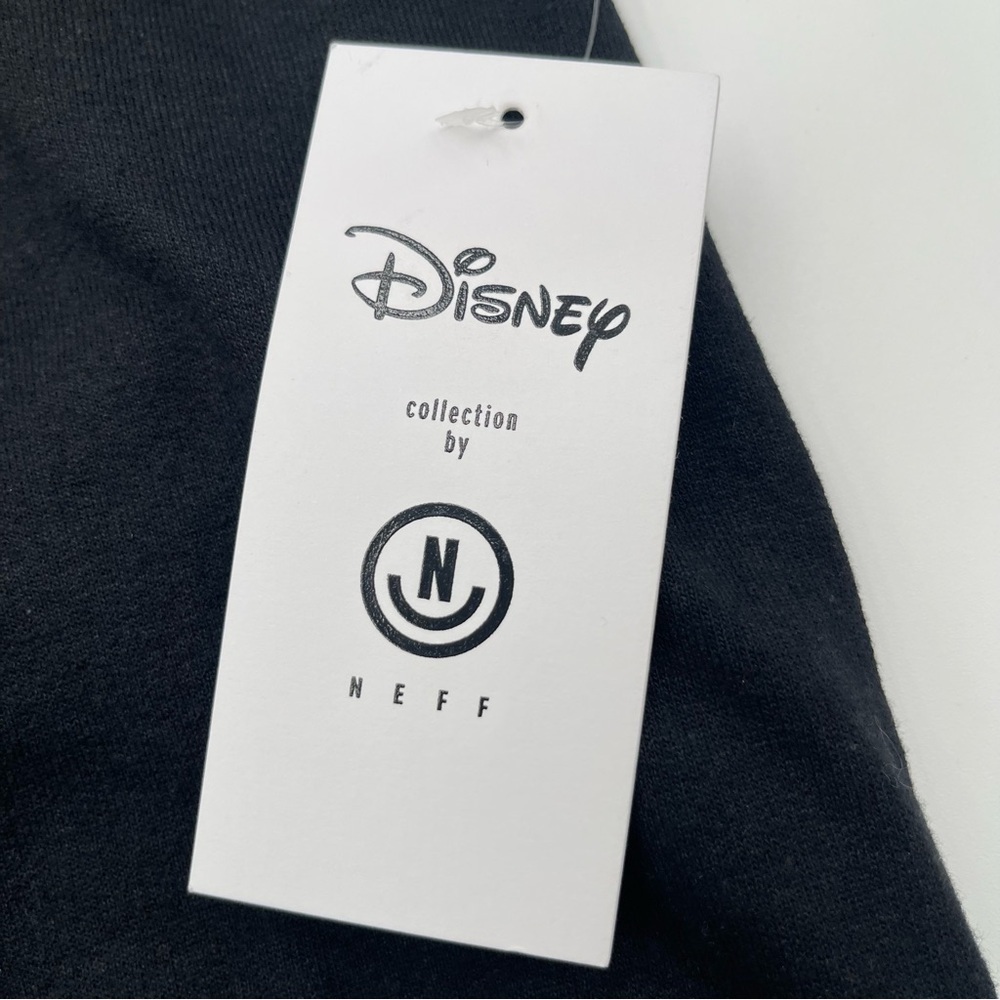 Disney collection by Neff Womens Sz Large Hoodie Sweatshirt Black Mickey Mouse - Picture 7 of 12